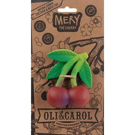 Ciliegie - gioco in gomma per la dentizione